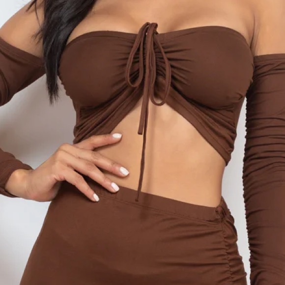 Asymmetrical 2 Piece Set NWT - Picture 2 of 2